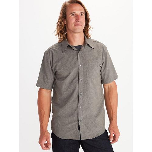 Marmot Aerobora Clothes - Mens Shirts Grey CA2471895 Canada